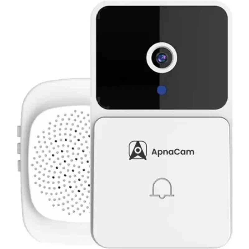 ApnaCam Night Vision Two-Way Audio Video IR Smart Ring Wireless Doorbell with Security Camera