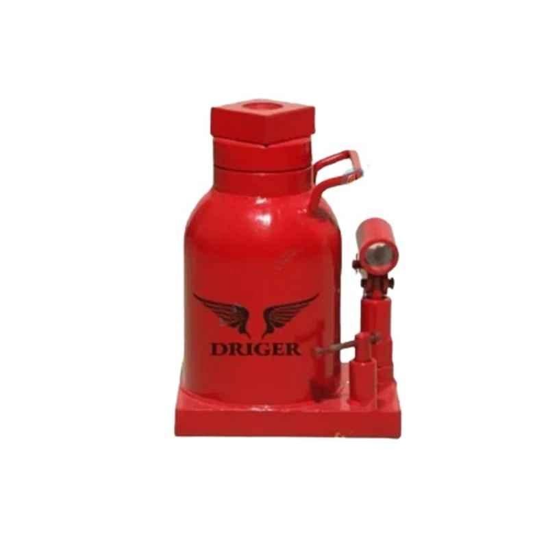 Driger 25 Ton Mild Steel Heavy Duty Hydraulic Bottle Jack for Hatchback Cars, Compact SUVs, Mini Truck & Tractor