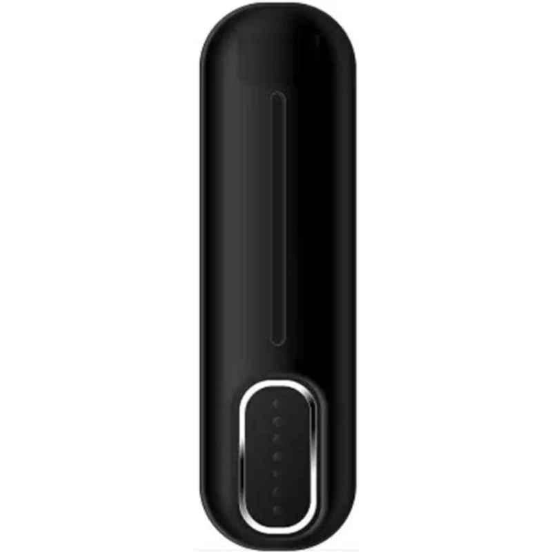 Neelkund 350 ml Plastic Black Liquid Soap Dispenser for Bathroom & Kitchen
