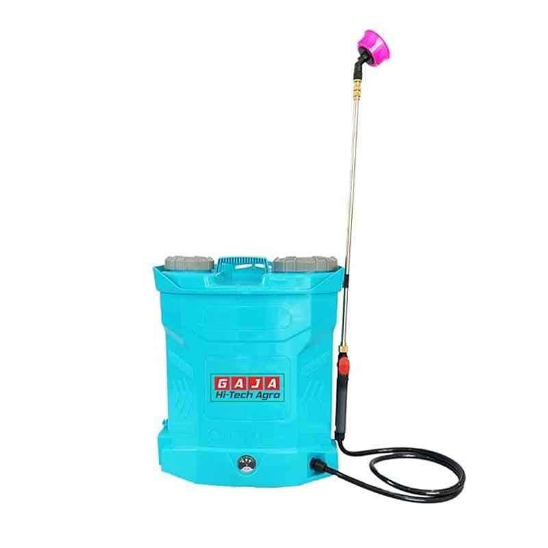 Gaja Hi-Tech Agro 16 Litre 12V 8A High Pressure Battery Sprayer with Long Lasting Backpack, BS7