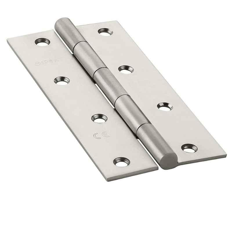 IPSA 5 inch 12 Gauge Stainless Steel Premium Welded Butt Door Hinge, 4516, (Pack of 10)