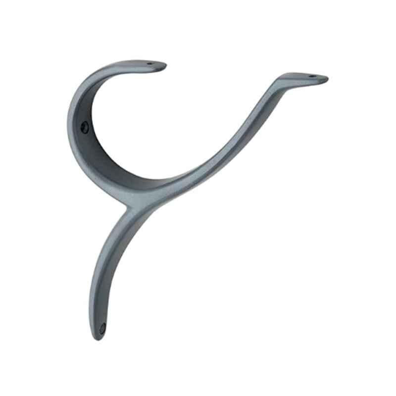 Screwtight A041614MSL-2 8 inch Aluminium Silver Y Shaped Shelf Holding Bracket (Pack of 2)