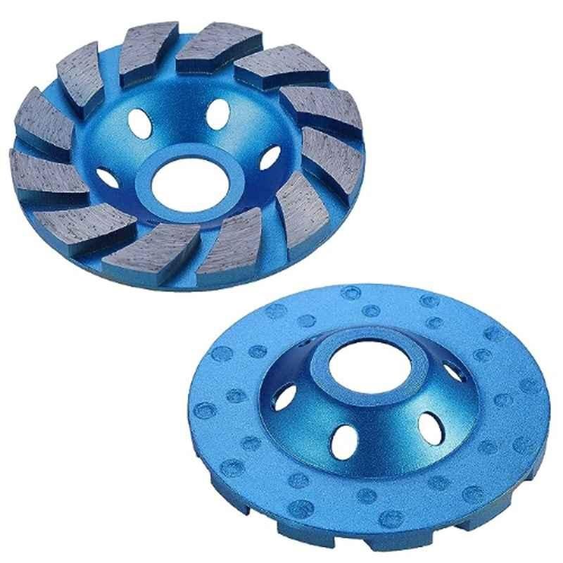 Taparia 80 Grit Segmented Cut Cup Wheel, CWS3