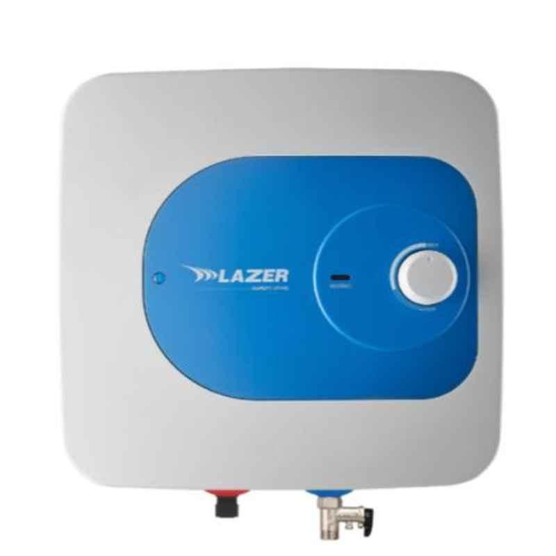 Lazer Hot Spring Mechanical 25L White & Blue Electric Storage Water Heater