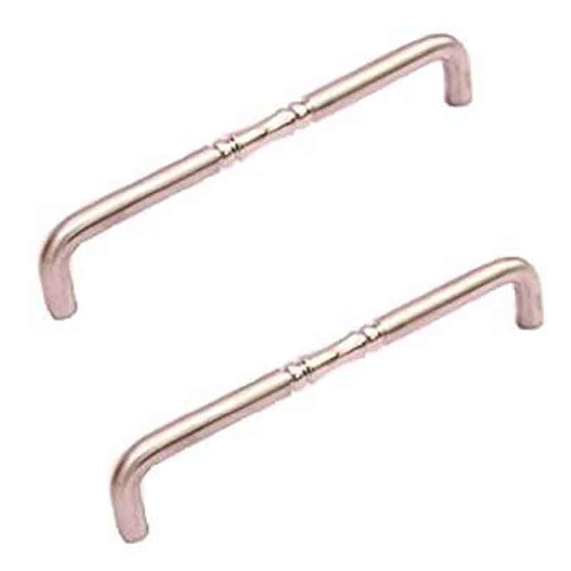 Smart Shophar 6 inch Stainless Steel Silver Jumbo Cabinet Handle, SHA40CH-JUMB-SL06-P2 (Pack of 2)