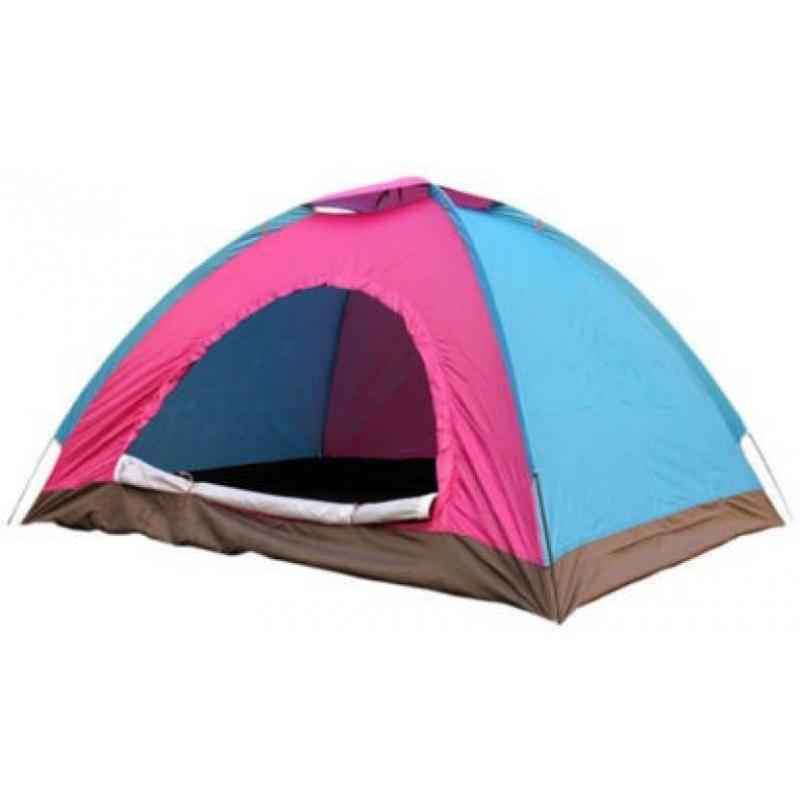 BRP Multi Colour Water Proof Adventure Camping & Hiking Tent, 4 Persons
