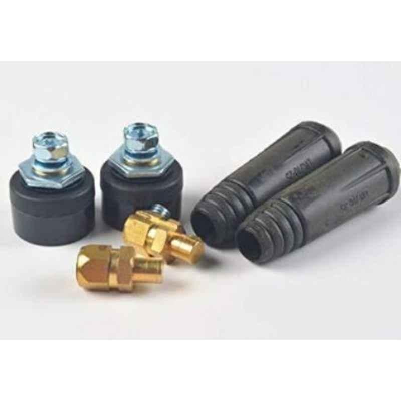 Techno Tronics 4 Pcs 35-50mm Inverter Welding Machine Cable Connector Set