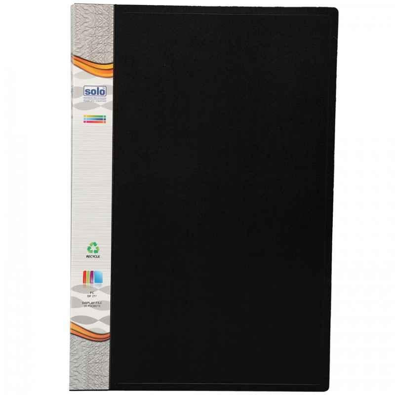 Solo FC Top Loading Assorted Display File with 20 Pockets, DF 211 (Pack of 25)
