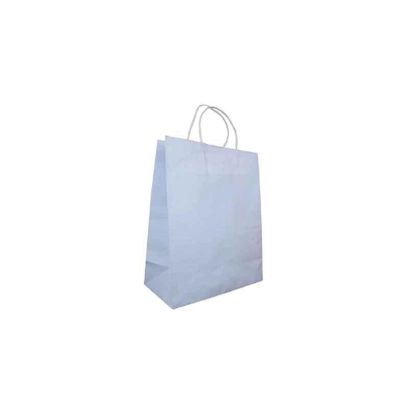 PRB Bags Sky Blue Paper Carry Bags For Party (Pack of 10)