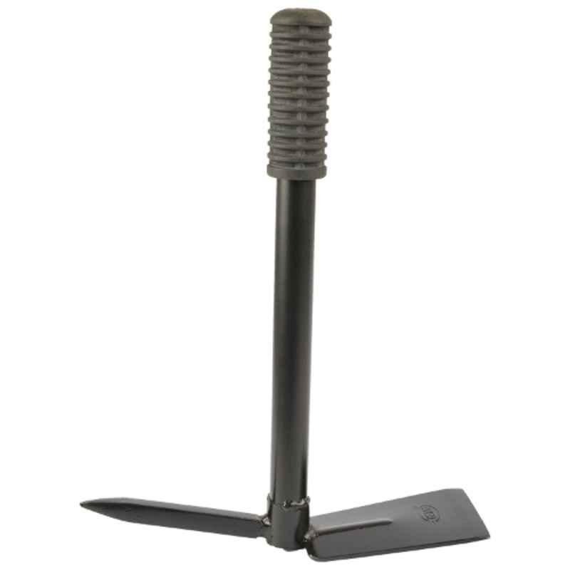 Raider 12 inch Carbon Steel Black Matt Hoe Fork 1 Prong, RD-HF-1