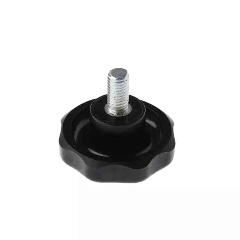 RS Pro M10 Black Multiple Lobes Clamping Knob, 686137
