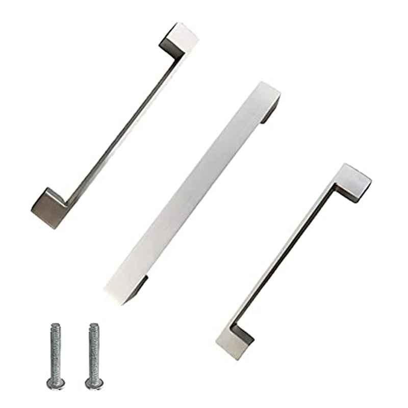 Atom PHS04 10 inch Silver Satin Finish Stainless Steel Pull Handle