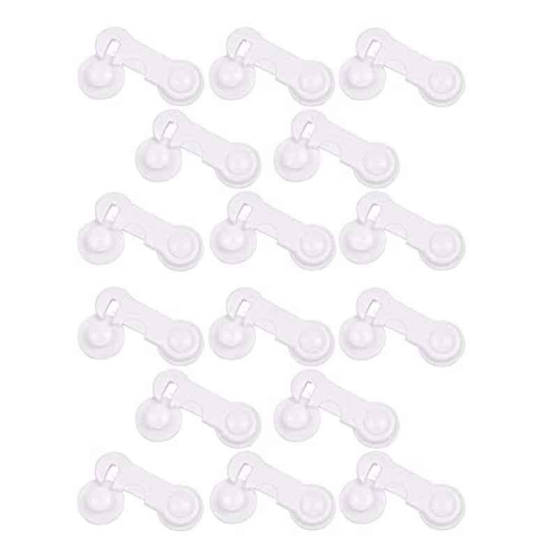 Safe-O-Kid White Child Safety Cabinet Lock, SOK9LOC36P240 (Pack of 16)