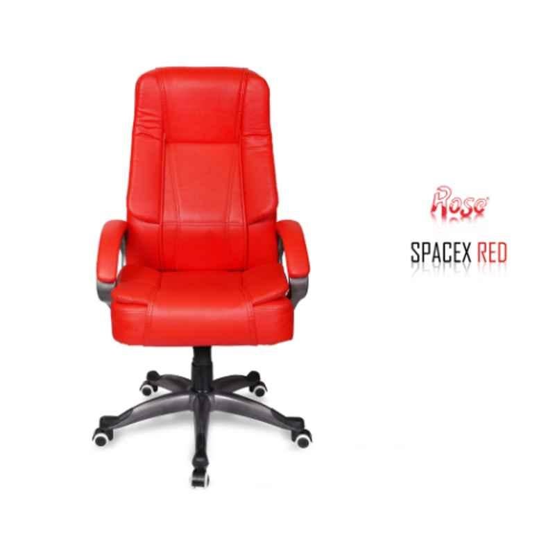 Rose Rdcspacex 1 Red High Back Premiuim Office Chair (Pack of 2)
