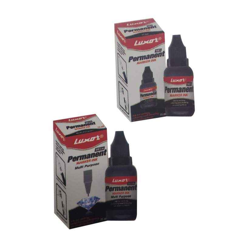 Luxor 15ml 985 Black Permanent Marker Ink