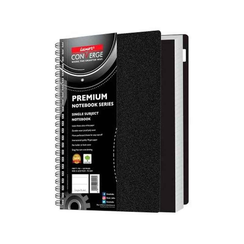 Luxor 1 Subject A4 70GSM 160 Pages Notebook