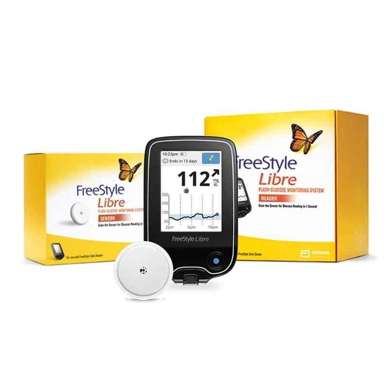 Abbott FreeStyle Libre 0.3-1Î¼l Reader & Sensor Glucose Monitoring System
