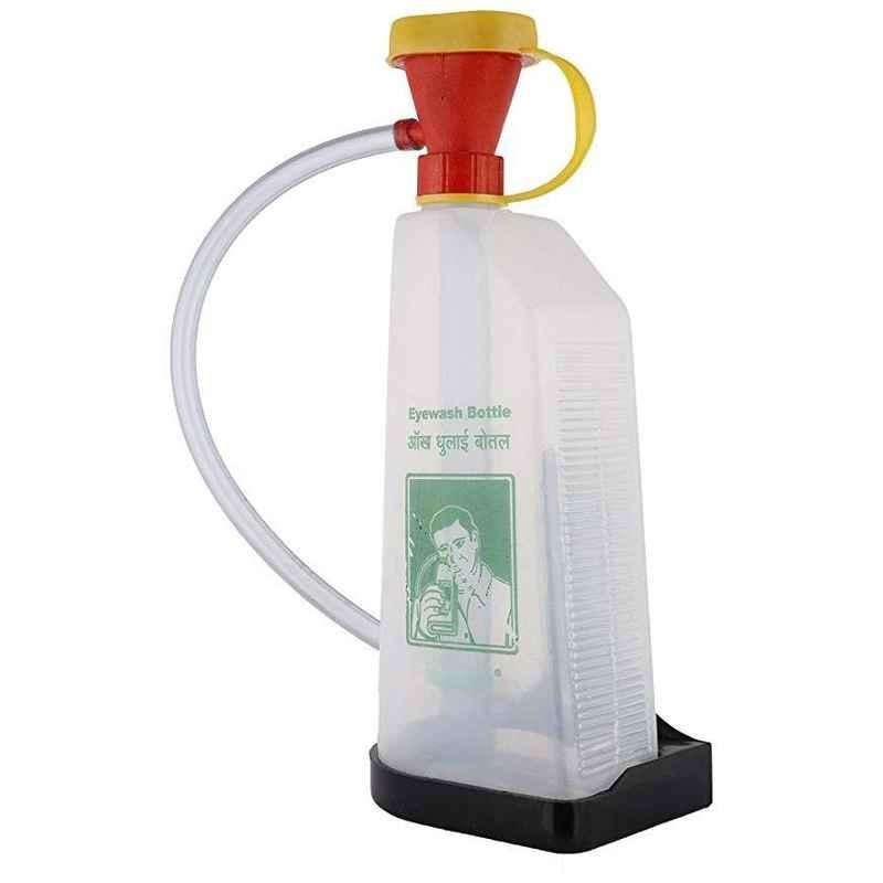 Indiana 500ml White Eye Wash Bottle, ISE/EWB600M/AD