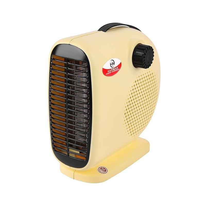 HM â€ŽClassic Majesty 2000W Yellow Fan Room Heater