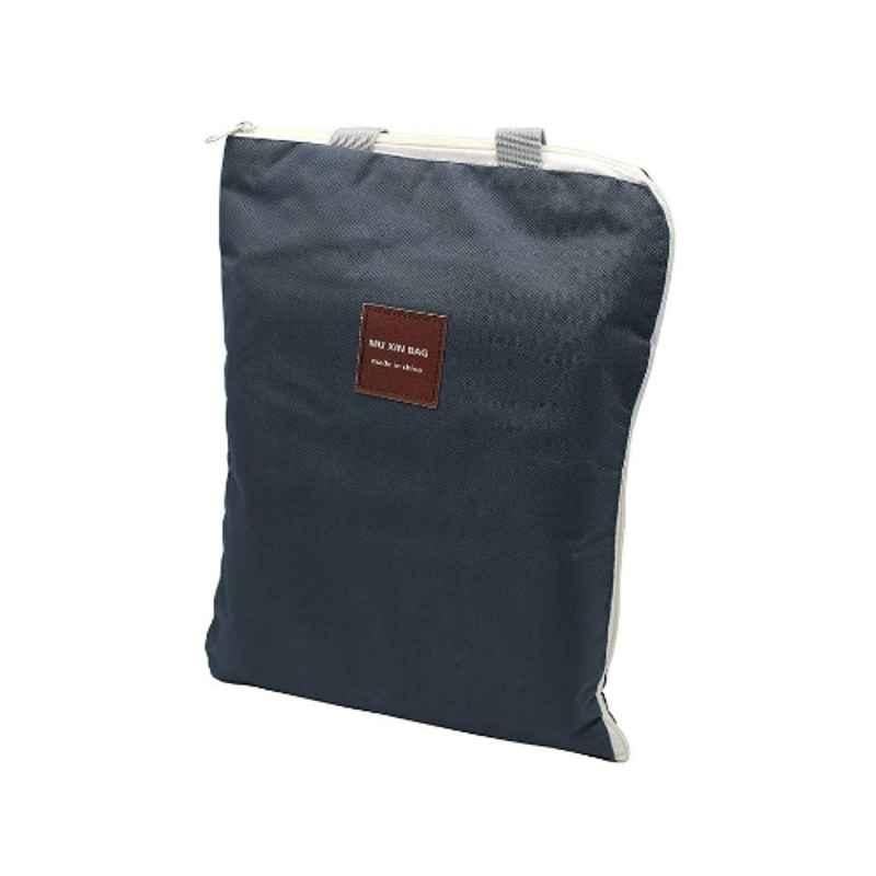 iLife Nylon A4 Size Magic Square Grey Executive Document Case Handbag