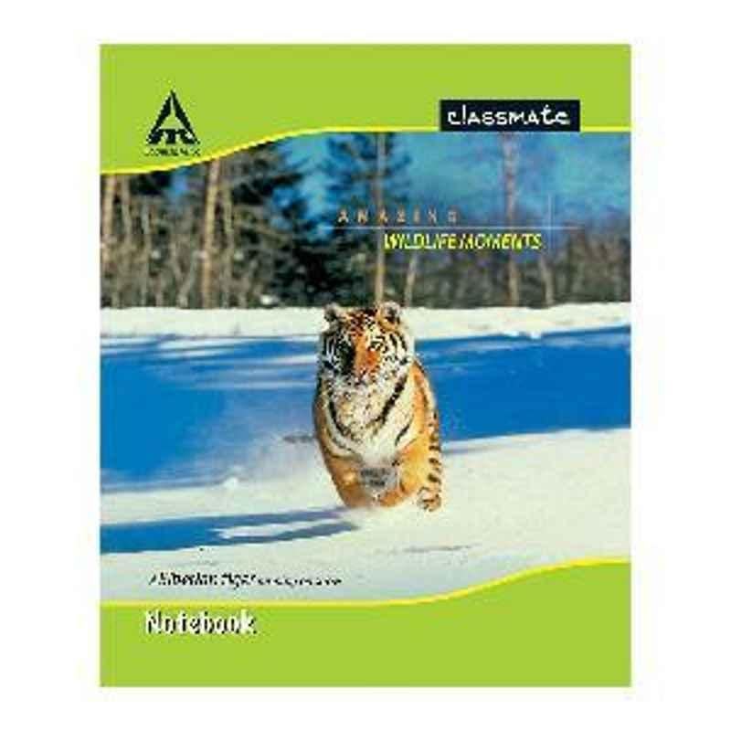 Classmate 190x155mm Single Line Interleaf 172 Pages Notebook