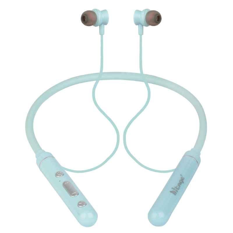 Hitage Josh Blue Bluetooth Neckband Earphone with 45hr Play Time, NBT-728
