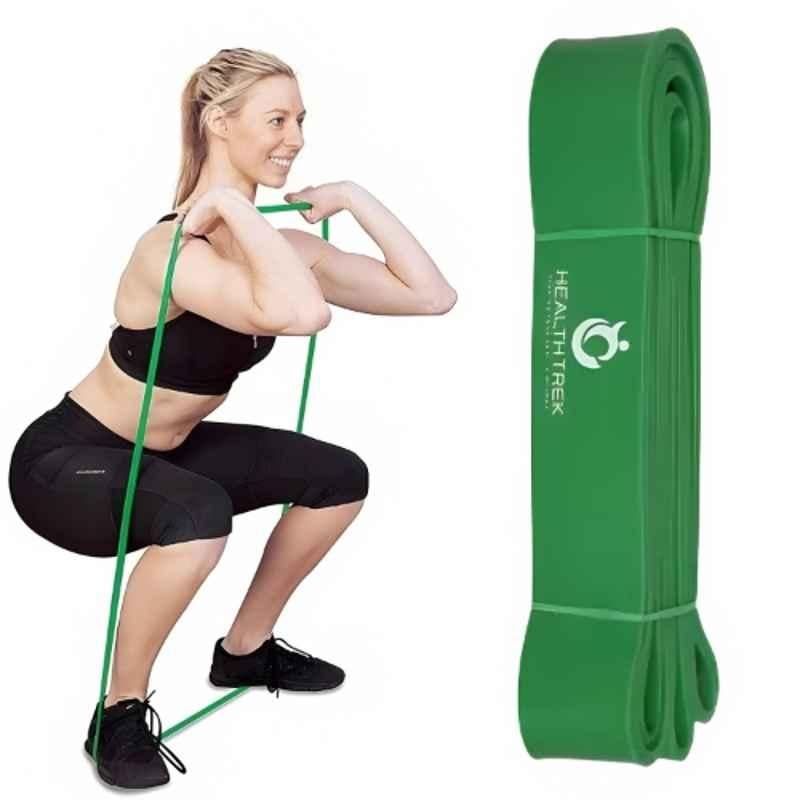 Healthtrek 50-125lbs Extra Heavy Latex Rubber Power Fitness Band, 2023PBEH