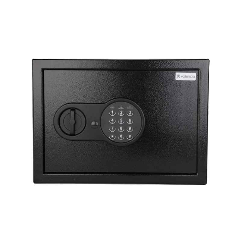 Valencia Crux 250 16L Alloy Steel Black Electronic Digital Security Safe for Home & Office