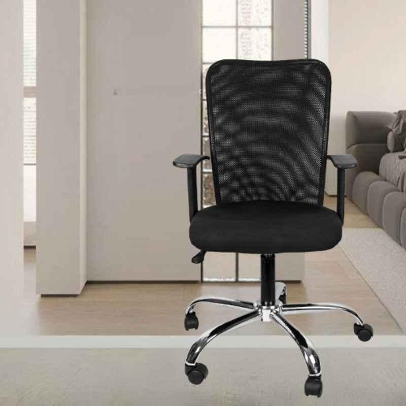 Heikin Sigma Black xxlarge Back Breathable Mesh Adjustable DIY Ergonomic Office Chair, HE-00044