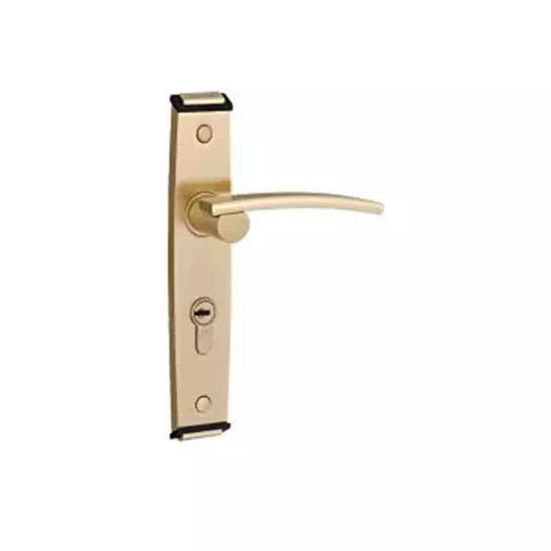 Bonus Compact 70mm Brass Brushed Steel Finish 999 Mortice Lock Set, Door Thickness: 30-48 mm