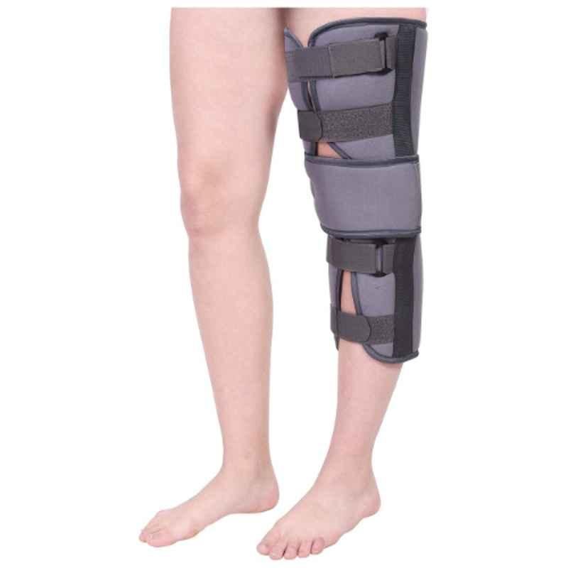 Fidelis Healthcare Elastic Grey Knee Brace, FA018-4001, Size: XL