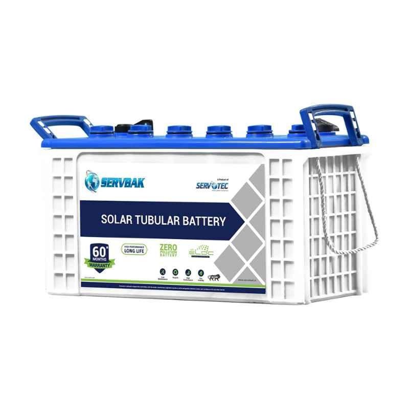 Servotech 190Ah 12V Solar Tubular Inverter Battery