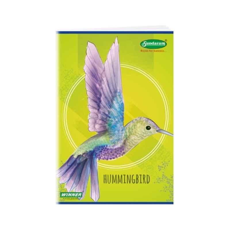 Sundaram Winner 240 Pages 21x29.7cm Single Line A4 NoteBook for School, Home & Office, C-17 (Pack of 24)