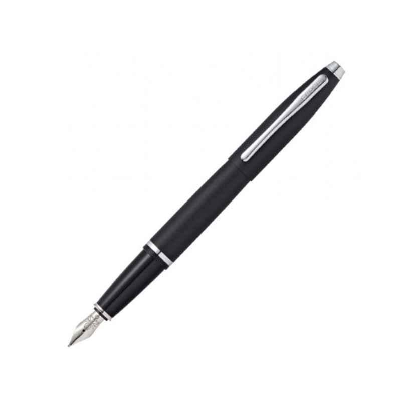 Cross Calais Black Ink xxlarge Nib Matt Black Finish Fountain Pen, AT0116-14MS
