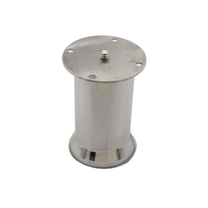 RAB 6 inch Stainless Steel Silver Glossy Finish Sofa Leg, CD-50MM