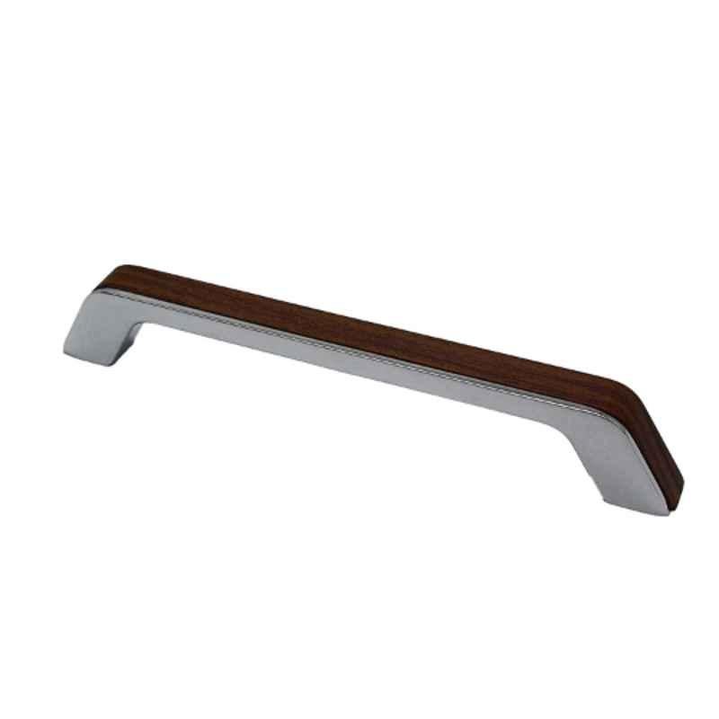 RAB 288mm Zinc Chrome & Wenge Drawer Pull Handle, AV2