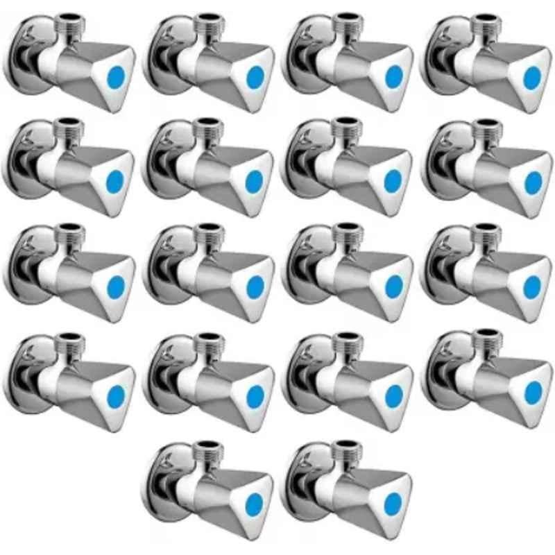 Fastgear Triangle Stainless Steel Angle Wall Cock (Pack of 18)