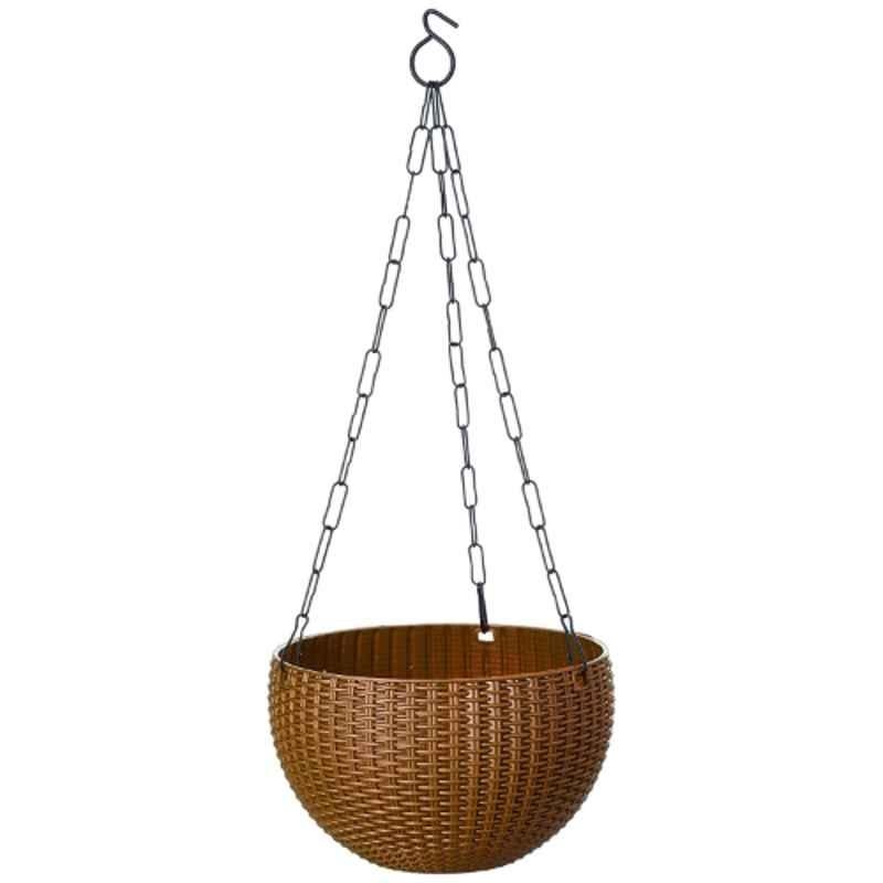 Gardens Need 4 Pcs 22x22x24cm 100% Virgin Plastic Copper Euro Plastic Basket