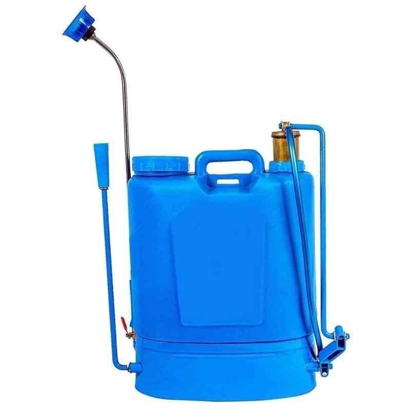 Kisan Suraksha 16L Blue Knapsack Hand Operated Garden Sprayer, Hariyali-10