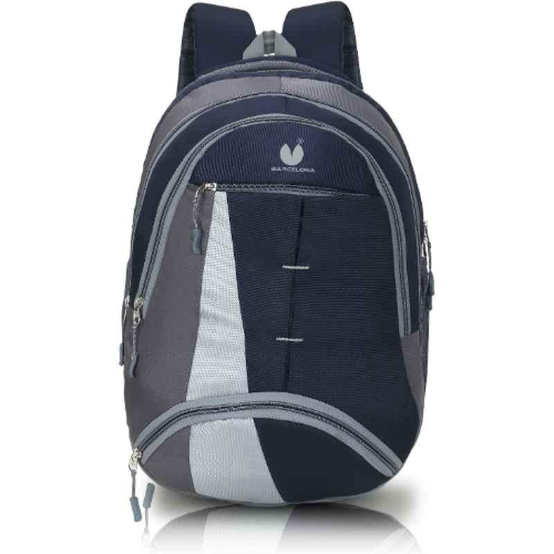 Barcelona 21L 15.6 inch Polyester Red Casual Travel Backpack with Laptop Compartment