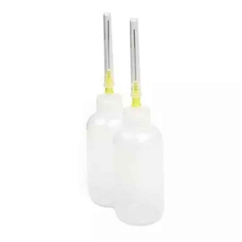 Proskit MS-035 White Plastic Flux Bottle (Pack of 2)