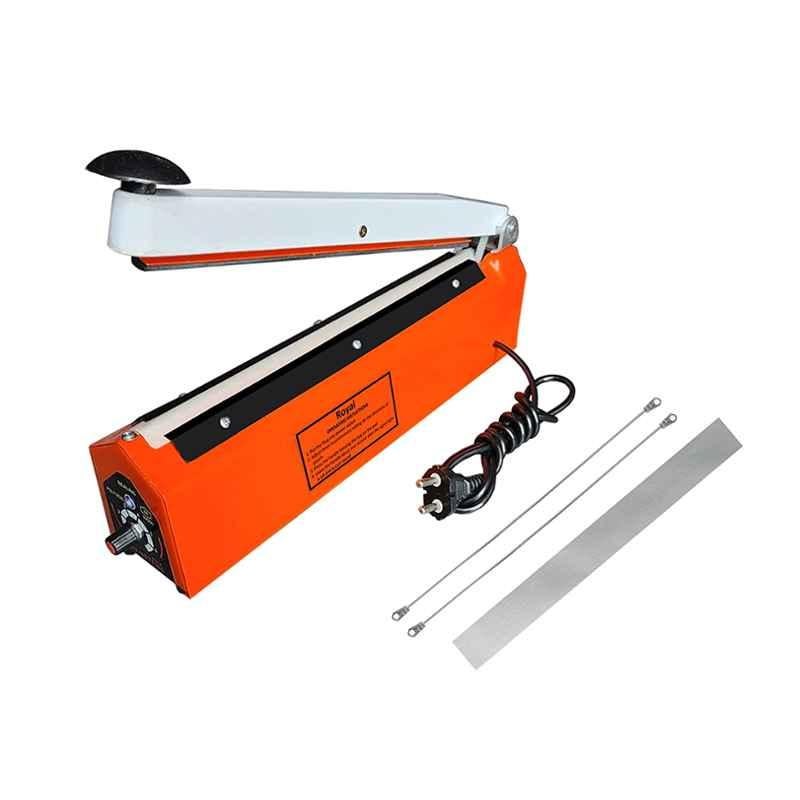 Royal 300W 16 inch Metal Orange Plastic Bag Sealing Machine with Beep Function