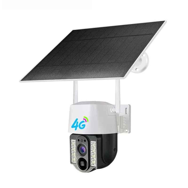 Maizic Smarthome Mini Solaris 3MP 4G Smart Camera with Motion Detection, PTZ Function, Two Way Audio, 360 Degree View Angle & Human Detection