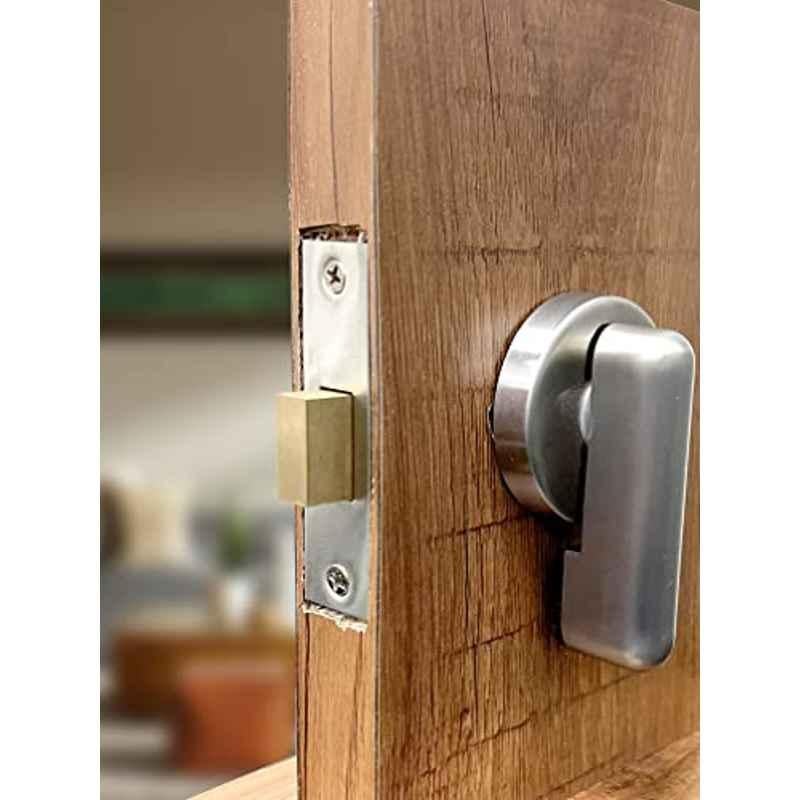 Voltizi Brass Silver Toilet Red & Green Privacy Indicator Lock, VL-BT-Indicator -2