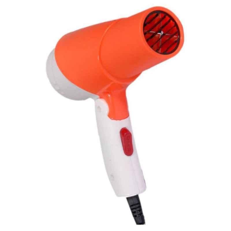 Lenon 1280 1000W Orange Foldable Hair Dryer