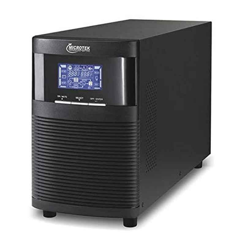 Microtek E2 1kVA 24V Pure Sinewave Online UPS with 12V 9Ah In-Built Batteries for Home, Office, Desktop PC & Shops
