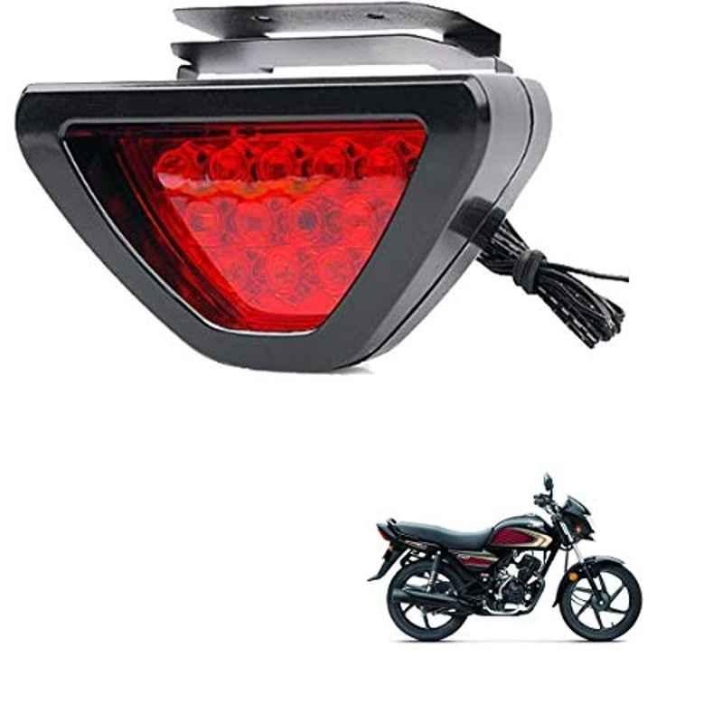 Kozdiko 12 LED Triangle Shape Bike Brake Light with Flash Mode for Honda-Dream-Neo_2, koz_94791