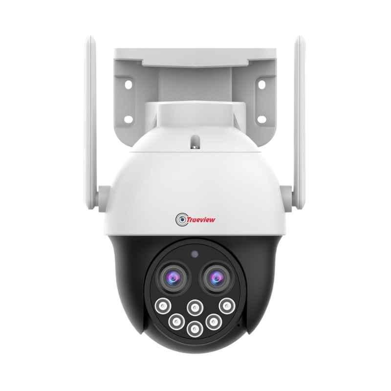 Trueview 4MP 4G Sim Based Pan & Tilt 10X Combined Zoom Dual Lens Smart CCTV Security Camera