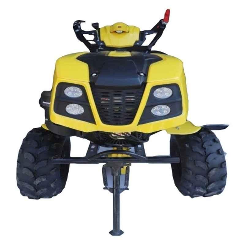 Kisan Tools 7HP Premium Petrol Headlight Big Gearbox Engine Power Weeder with Self Start, EKT-205P