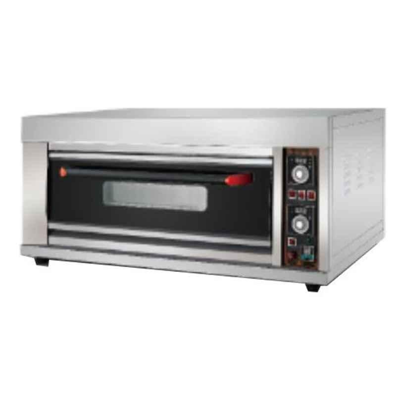 Bresco 6.6kW Electric Oven with 1 Deck & 2 Trays, BOE-12A